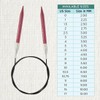 KnitPro Dreamz Fixed Circular Needles 16" (40cm) | US Size