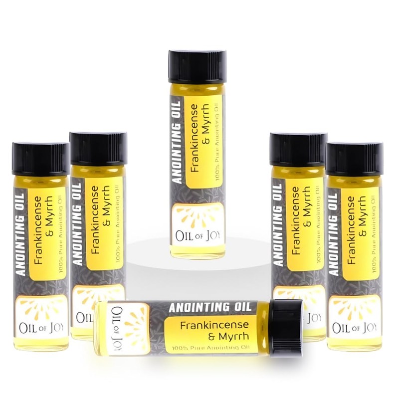 Anointing Oil-Frankincense & Myrrh-1/4oz (Pack of