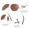 EYESPEX Classic Retro Aviator Polarized Sunglasses for Men Women 70s