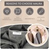 MAURA Basics Performance Bath Towels 100% Turkish Cotton with Hook