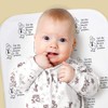 Azeeda 'Eat the Schedule' Baby Burp/Wash Cloth (BC00033101)