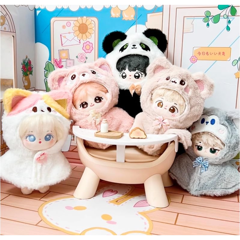 AXLUCE-Sewning-Plush-Clothes-10cm-Doll (dog)