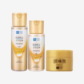 Elumam Hada Labo Gokujyun Premium 3-piece Set (19499318) / 엘루맘 하다라보 고쿠쥰 프리미엄 3종 세트 (19499318)
