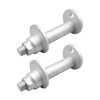 AUGREX 2 Pack of Rear Camber Caster Alignment Bolt Kit