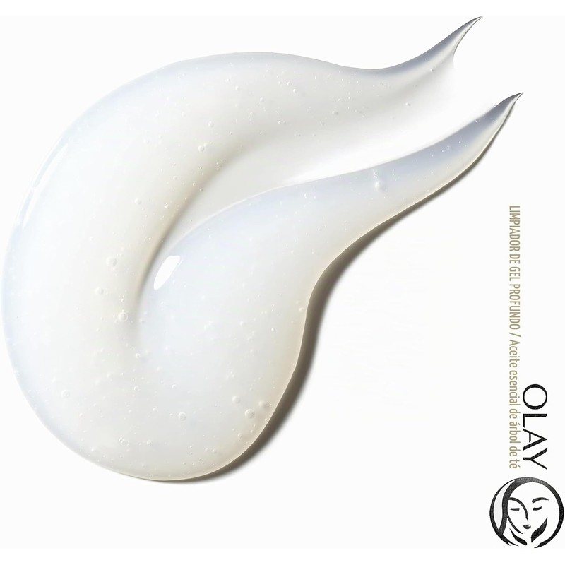 Olay Deep Gel Cleanser with Tea Tree Essential Oil, 16