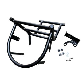 Honda Hunter Cab CT125 Headlight Guard & Luggage Carrier Set CT54 Diablo Custom Works Metal Headlight Luggage Carrier Set for CT125