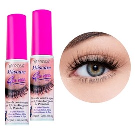GAERO GLOBAL SOLUTION Rimel Mascara para Pestañas Prose Alargado by Gaero Shop  Kit de 2 Piezas 14 Gr Cada Una  4 en uno  Color Negro  Formula Contra 