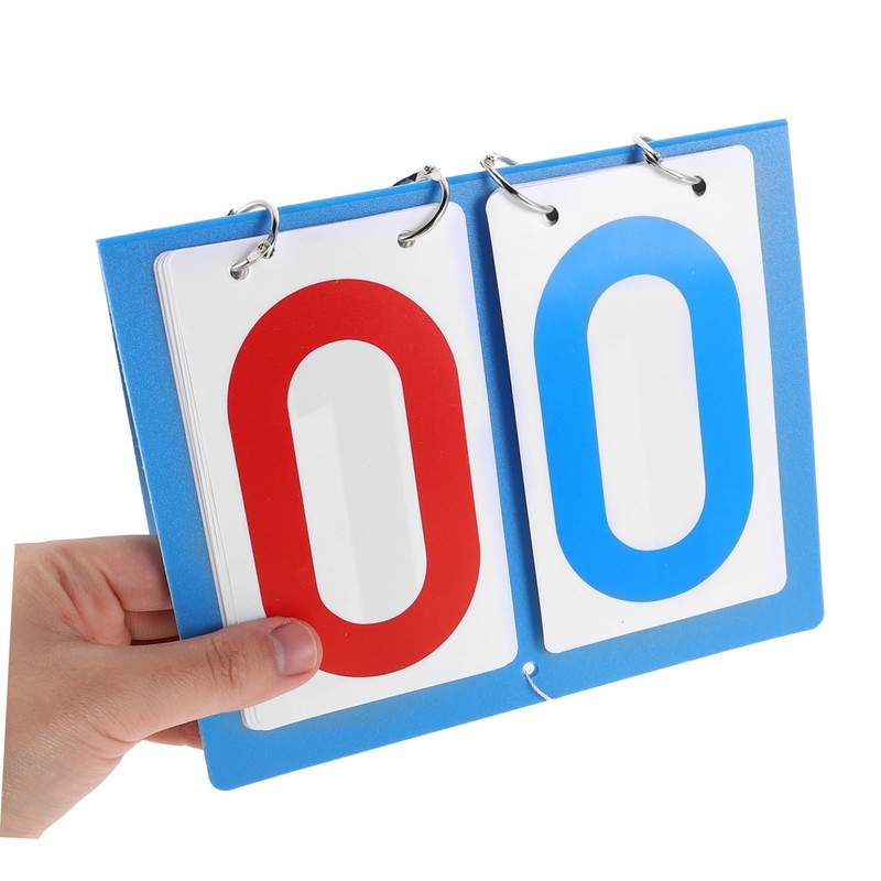 SUPVOX Portable Tabletop Scoreboard Flipper for Volleyball Basketball Tennis Soccer