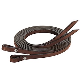 Weaver Leather Bridle Leather Split Reins, Brown, 5/8" x 7'