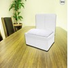 Arpan White Paper Rope Storage Basket Box With Lid &