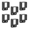 Plum Fittings Aluminum Fence Standard Wall Mount 1 1/4" x