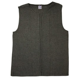 Making Believe Tweed Vest for Boys - Grey - Large | Historical Boys Costume - Colonial Farmer, 18th & 19th Century Clothing, Hunting Vest