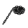Cowboy Color Plastic Pole Chain, 6.6 ft (2 m), Black