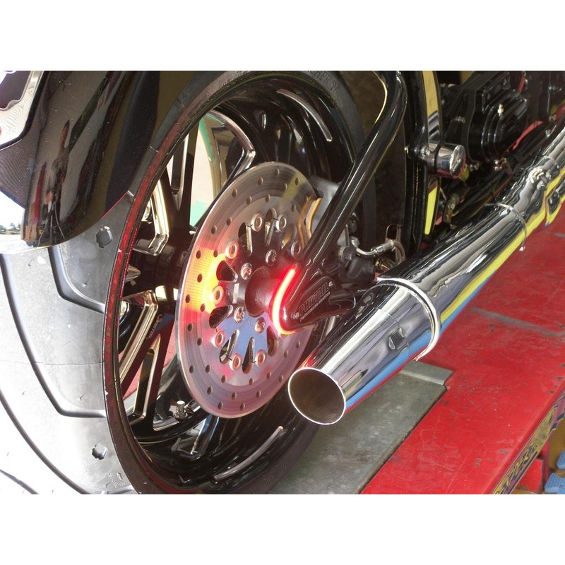 Chrome Glow 4200-50RR LED Flexible Array Motorcycle Auxiliary Running and