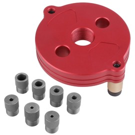 Drill Guide, Drill Stand, Vertical Drilling, 0.08, 0.24, 0.2, 0.2, 0.2, 0.24, 0.2, 0.3, 0.3, 0.4, 0.3 inches (6 mm), 0.3 inch (8 mm), 0.4 inch (10 mm) Sleeves,