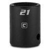 Capri Tools 21 mm Shallow Impact Socket, 1/2-Inch Drive, 6-Point,
