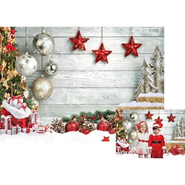 LTLYH 7x5ft Christmas Decorations Photography Backdrop Christmas Theme Photo Backdrop Xmas Party Photo Booth Studio Props Background 165…