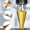 Aniuge Step Drill Bit-3PCS Hss Step Bits Set High Speed