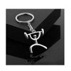 IKAAR Men's Weightlifting Figure Keyring