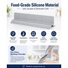 23'' Silicone Sink Splash Guard for Kitchen Sink Front Edge,