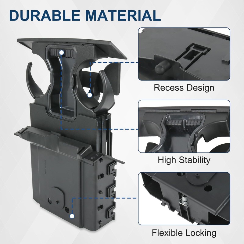 Dashboard Cup Holder Insert Ash Tray Compatible with Ford F150