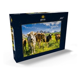 MyPuzzle Cows in an Idyllic Alpine Landscape - Premium 1000 Piece Puzzle - MyPuzzle Special Collection by Puzzle Galaxy