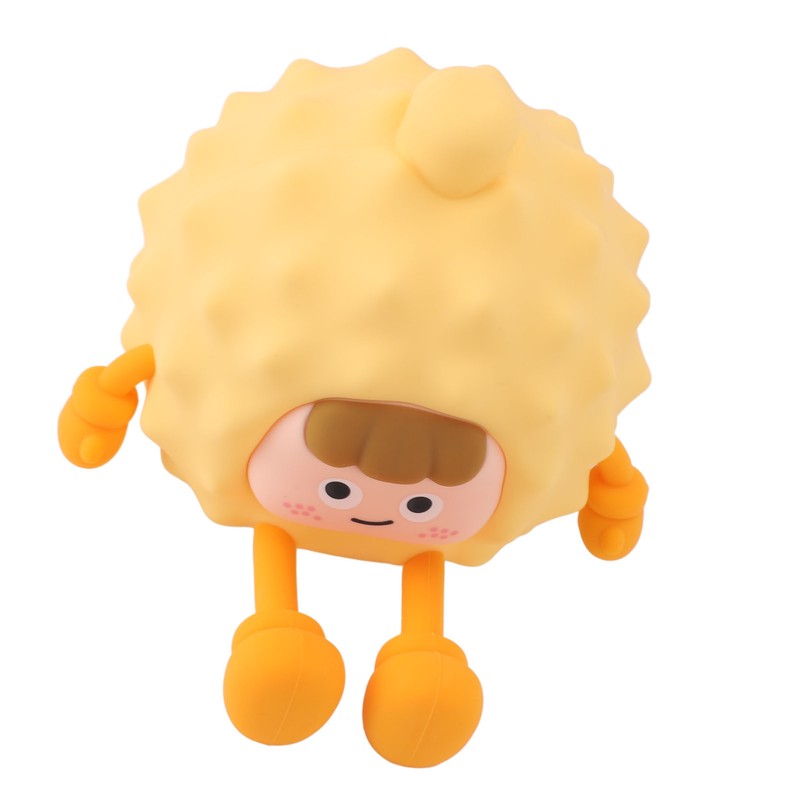 Toddlers Night Lights USB Rechargeable Warm Light Timer Cute Durian