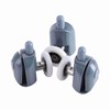 8Pcs Shower Door Rollers Shower Door Runners/Wheels/Pulleys/Guides Home Bathroom DIY