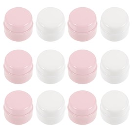 Baluue 3sets Refillable Plastic Jars for Lotion Travel Size Makeup Containers Portable Sample Dispenser 12pcs*3
