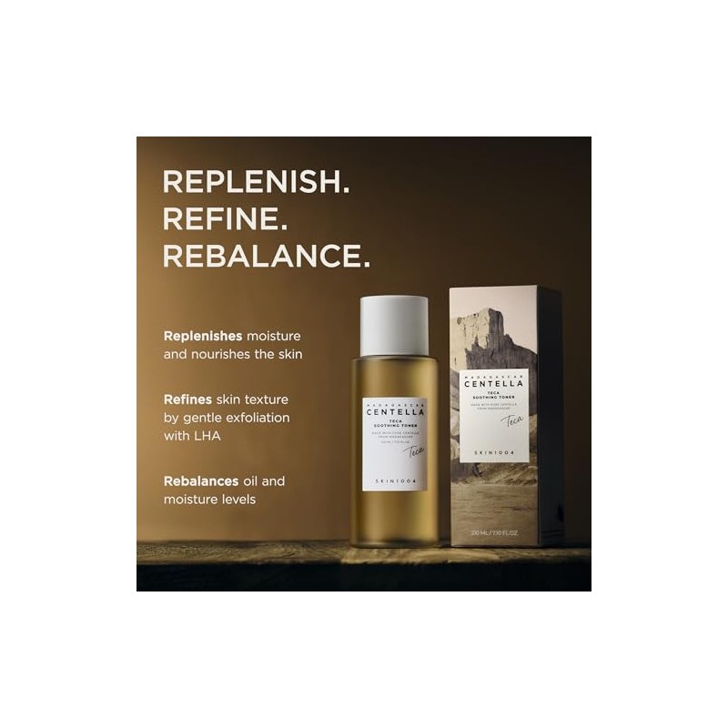 Skin1004 Madagascar Centella Teca Tónico Calmante, 210 ml