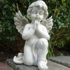 Praying Angel Memorial. Height 16 cm