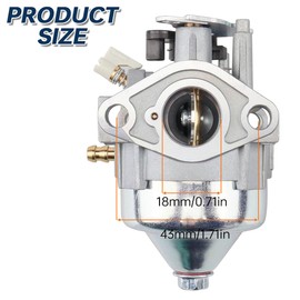 ZAMDOE 16100-Z9L-811 GCV170LA Carburetor Compatible for Honda GCV170 Engine HRN216 HRX217 Lawn Mower, Replace 16100-Z9M-811, with Air Filter Spark Plug Fuel Filter