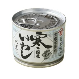 Takagi Shoten Canned Sardines Boiled in Water No Salt Added 190g (Pack of 10), Iwashi Mizuni Shokuen Fu Shiyo, Canned Domestic Sardines Salt Free from Japan, No MSG., No Sugar Added, Preservatives Free, MADE IN JAPAN, Limited Stock