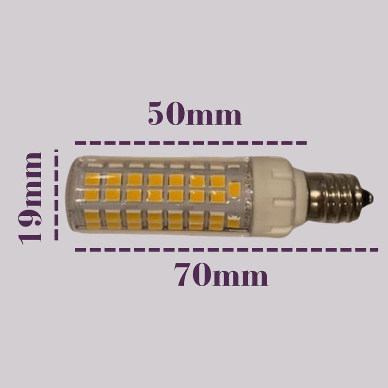 JERDON LED Replacement Light Bulb for Makeup Mirrors - (1)