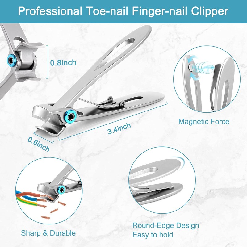 Toenail Clippers for Thick Nails & Ingrown Nails for Women