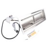 Mixizap 30 x 10 Inch Stainless Steel Propane Gas Rectangular