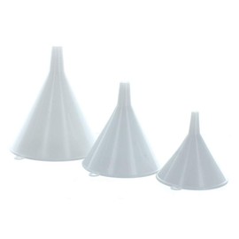 Funnels Set of 3 Plastic Various Size Funnels