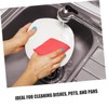 Ciieeo Non Scratch Dishwashing Sponge Set 24pcs Scrubbing Pads Sponge