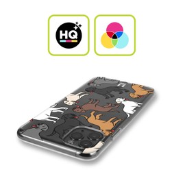 Head Case Designs Labrador Retriever Hunderasse Muster 2 Soft Gel Handyhülle Hülle kompatibel mit Realme 7i / C17