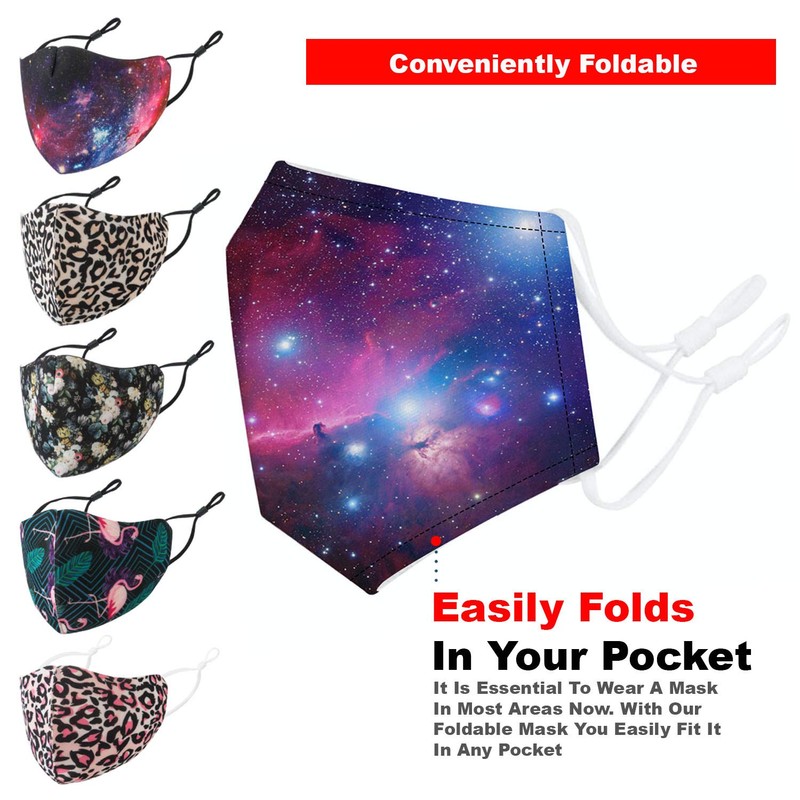 Generise Reusable Face Mask Adjustable Face Mask x3 - Breathable