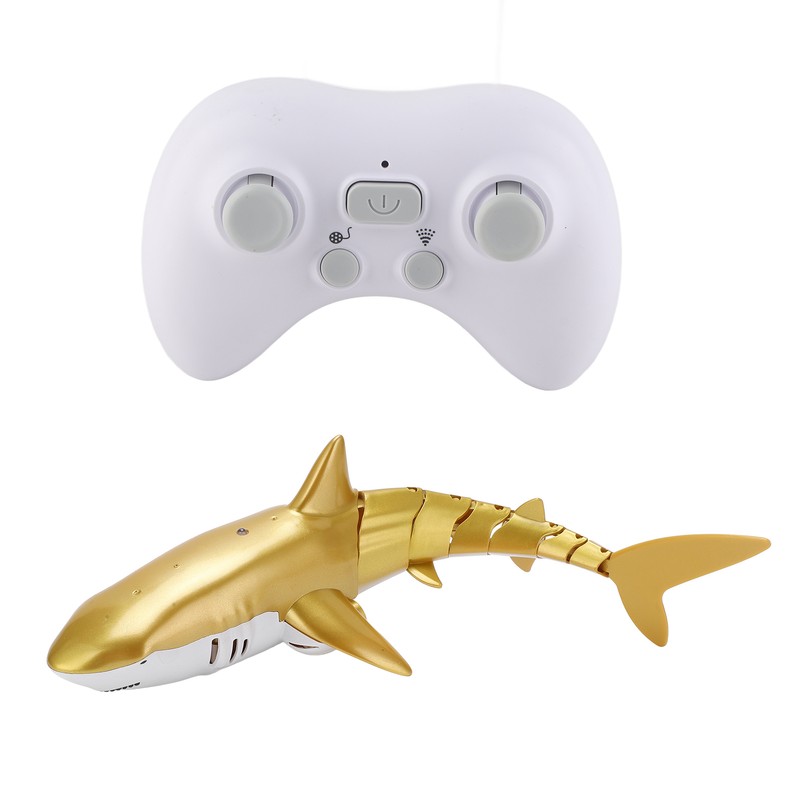 Electric RC Boat 2.4G Remote Control Pool Shark Simulation Water