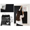 Easynight Portable Travel Blackout Blind, 100% Light Blocking Fabric, Regular,