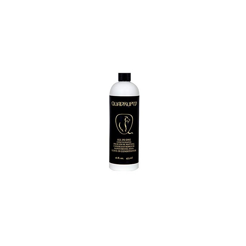 Quadruped All in One Dematting Undercoat Remover Rapid Dry Aid