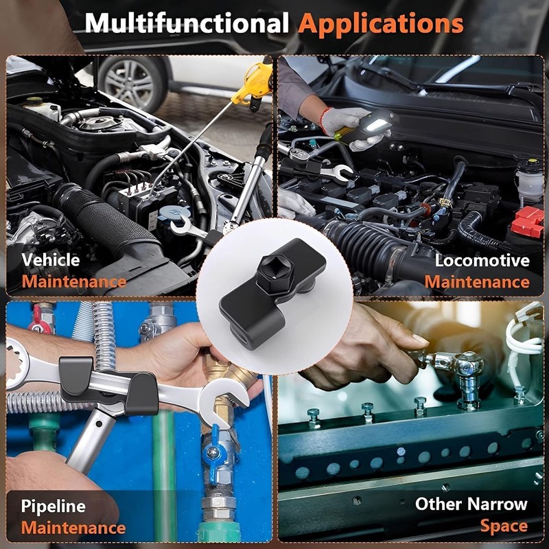 WADY Adaptador Extensor de Llave para Herramienta de Extensión de