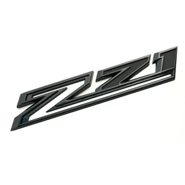 2 Pack 2019-2025 Z71 Emblem Decals Side Badges Compatible with Silverado Z71 Parts 84632695 (Glossy Black)