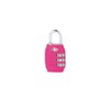 ORB Travel TSA Approved 3 Dial Metal combination Padlock