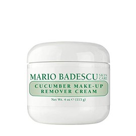 Mario Badescu Crema desmaquillante de pepino con fórmula no grasa – Desmaquillante emoliente en crema fría para maquillaje pesado e impermeable – Idea