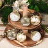 ZYDNANYANG 6 cm, 30 Pieces Christmas Baubles, Shatterproof Painted Christmas