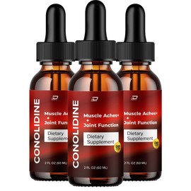 Conolidine (3 Pack) Conolidine for Pain Drops - Conolidine Joint Support, 3 Month Supply
