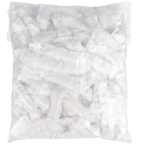WAHKSR 100 Disposable Shower Caps, with Good Toughness, Easy to